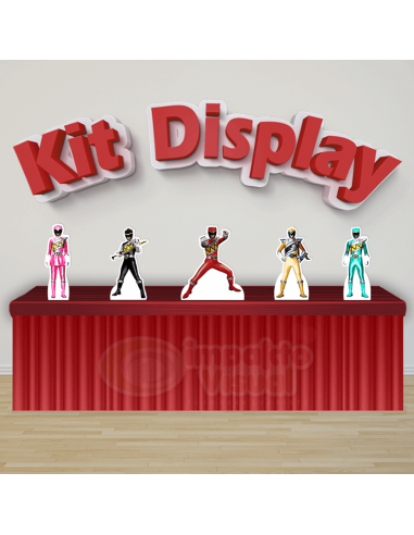 Kit Display Power Rangers Dino Charge