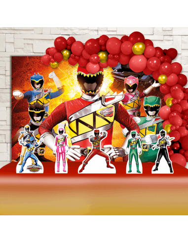 Kit Festa Power Rangers Dino Charge (Ouro)
