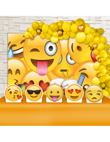 Kit Festa Emoji (Ouro)
