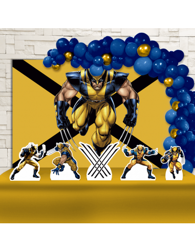 Kit Festa Wolverine (Ouro)