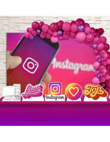 Kit Festa Instagram (Ouro)