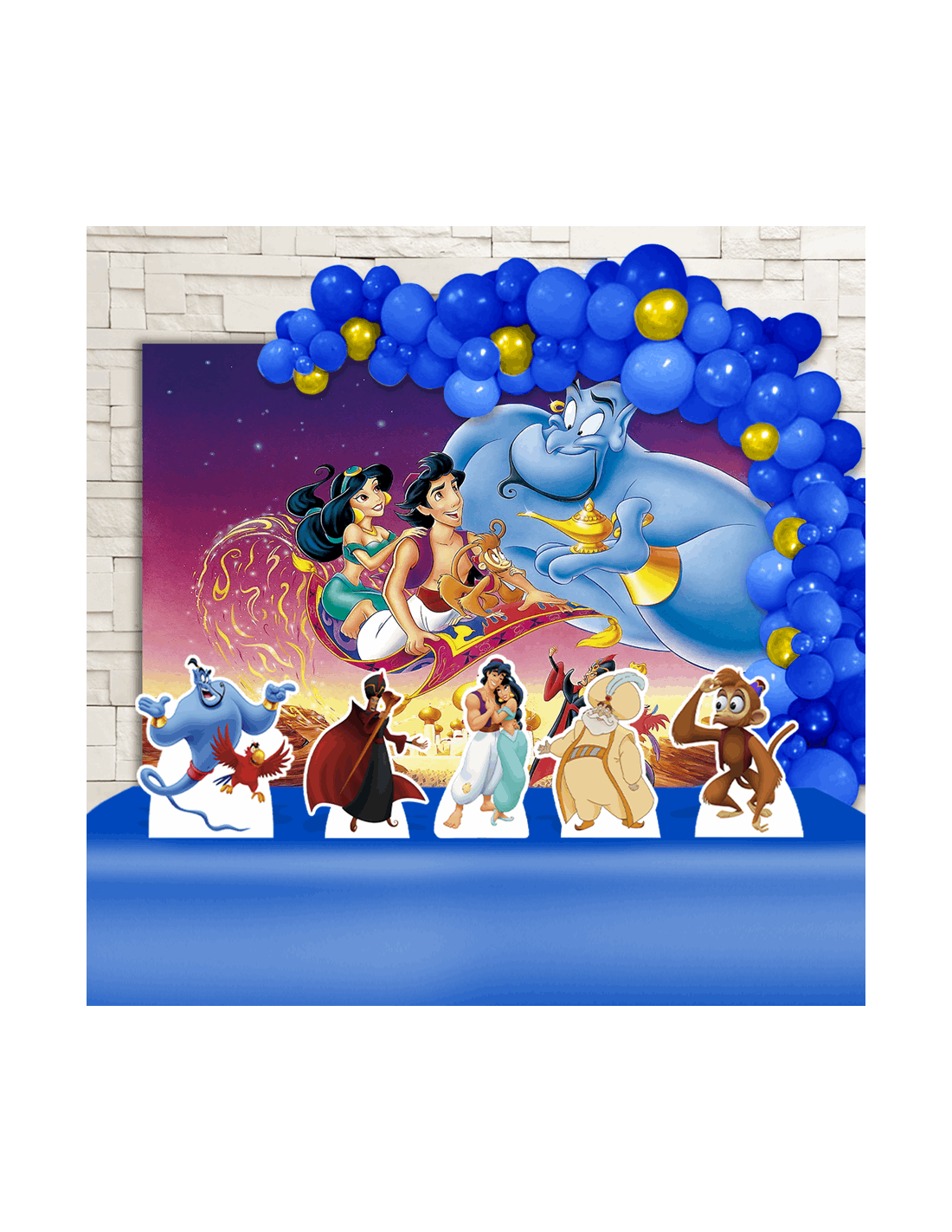 Kit Festa Aladin Desenho - Decoração Infantil!