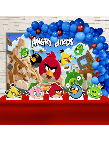 Kit Festa Angry Birds (Ouro)