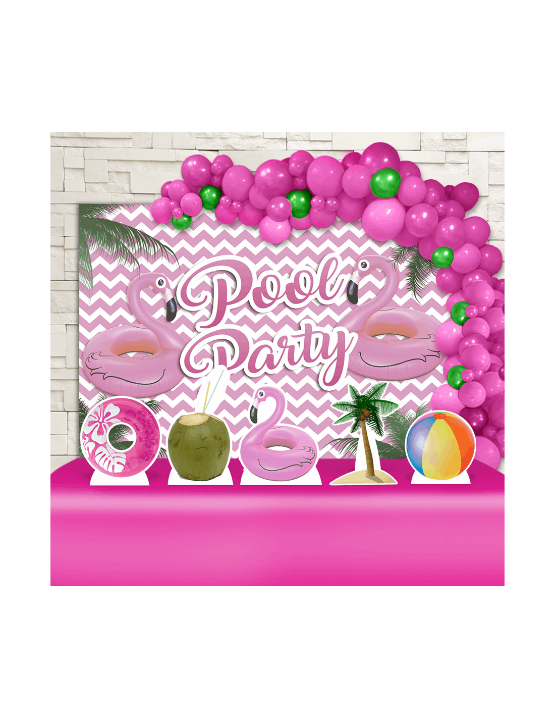 Kit Festa Pool Party - Decoração Infantil!