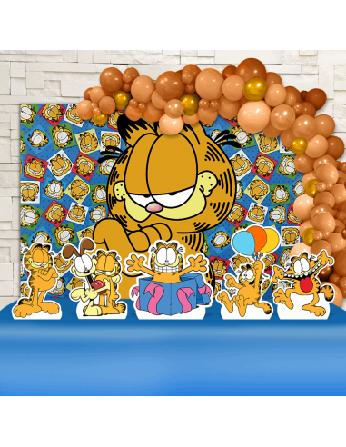 Kit Festa Garfield (Ouro)