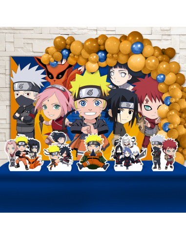 Kit Festa Naruto Cute (Ouro)