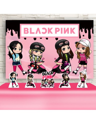 Kit Festa Black Pink Cute (Prata)