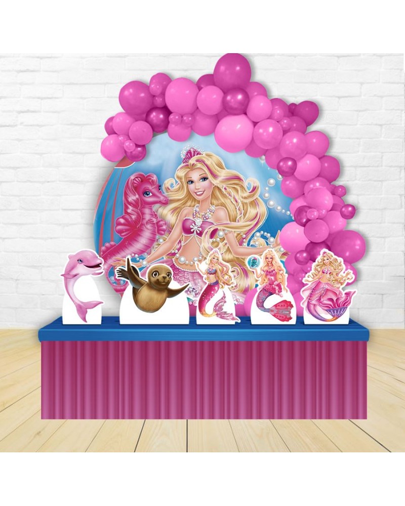 Banner Aniversário Infantil Barbie