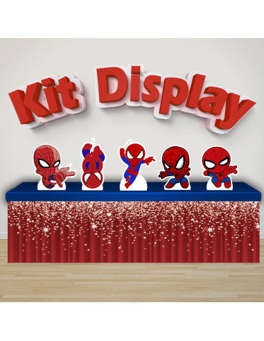 Kit Display Homem Aranha Baby