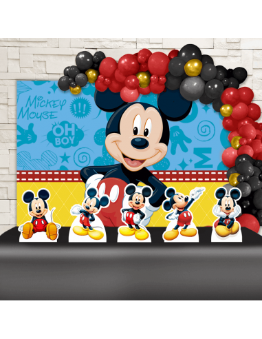 Kit Festa Mickey Mouse (Ouro)