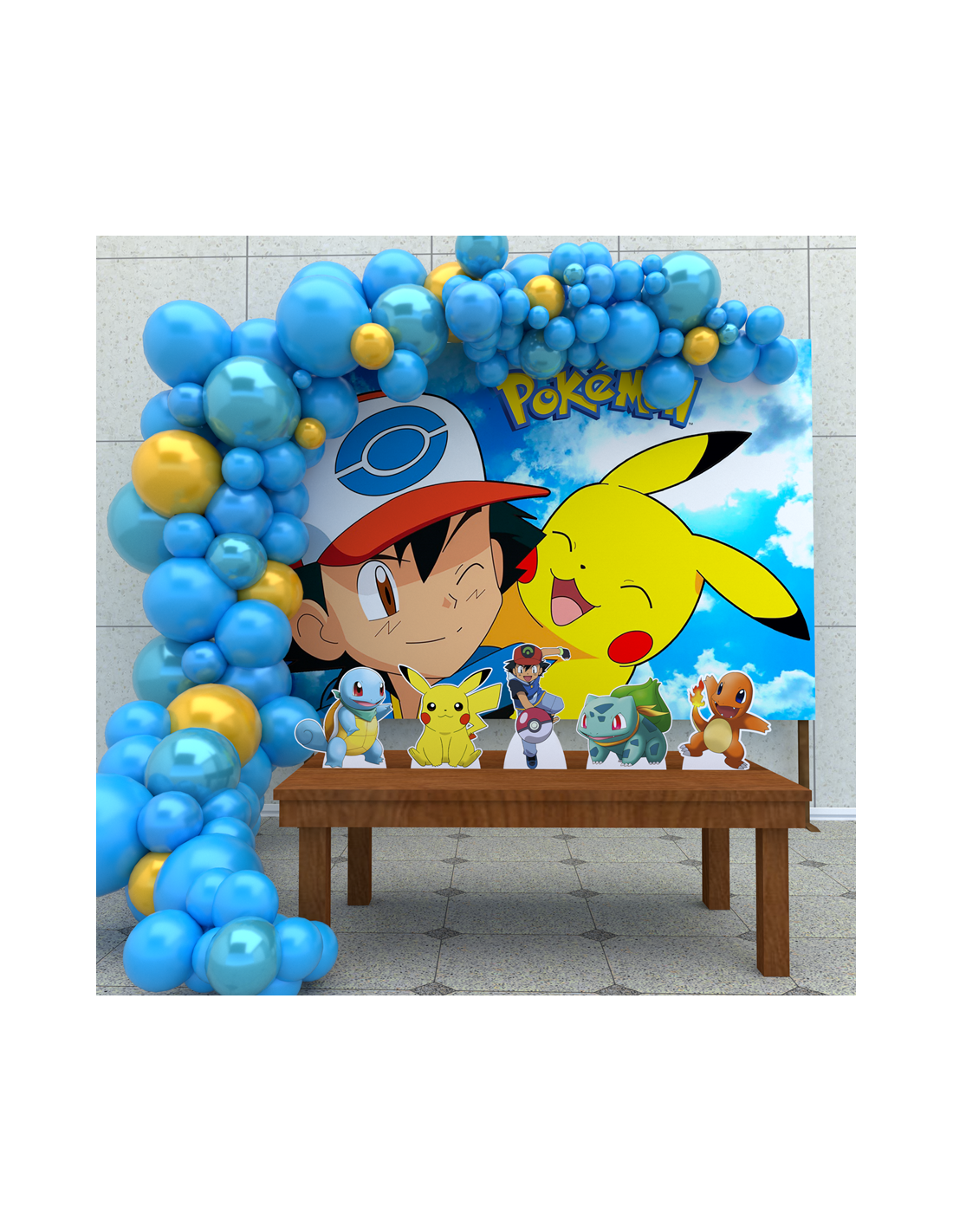 Kit Festa Pokemon - Decoração Infantil!