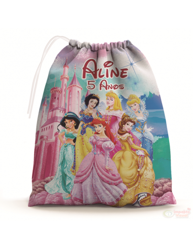 Sacolinha Surpresa Personalizada Princesas Disney
