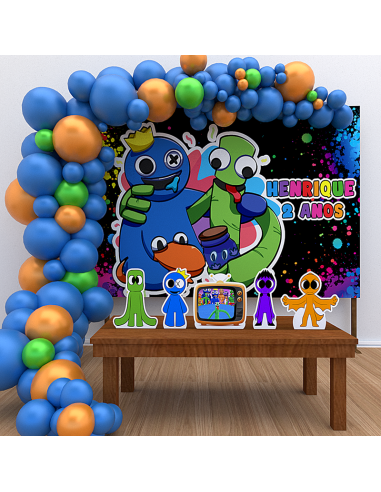 50 ideias de Rainbow friends em 2023  aniversario, amigos coloridos,  aniversario infantil