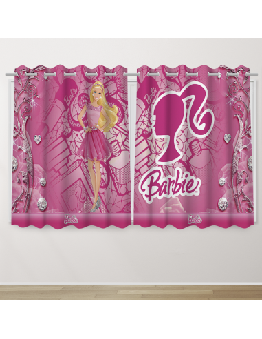 Cortina Decorativa Barbie