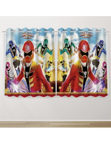 Cortina Decorativa Power Ranger Megaforce