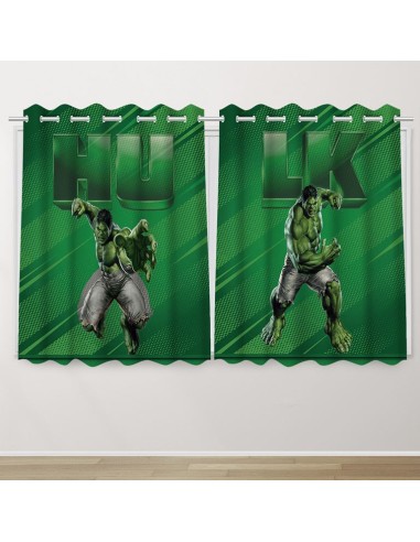 Cortina Decorativa Hulk