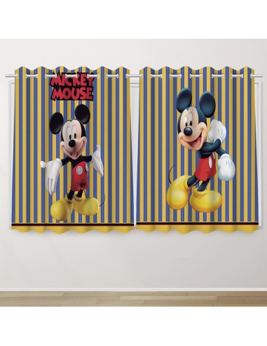 Cortina Decorativa Mickey Mouse