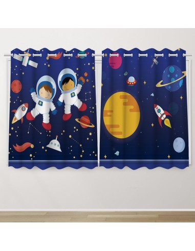 Cortina Decorativa Astronauta