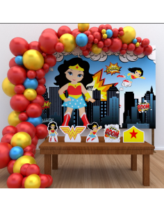 Kit Display Decorativo Festa Infantil Netflix