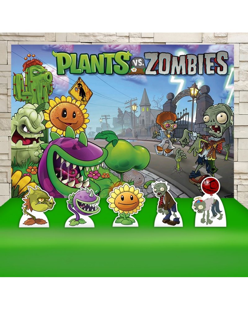 Kit Festa Plants vs. Zombies (Prata)