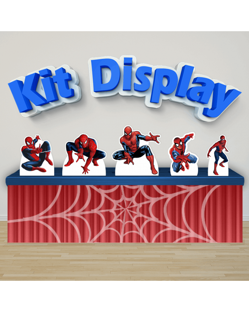 Kit Display Homem Aranha