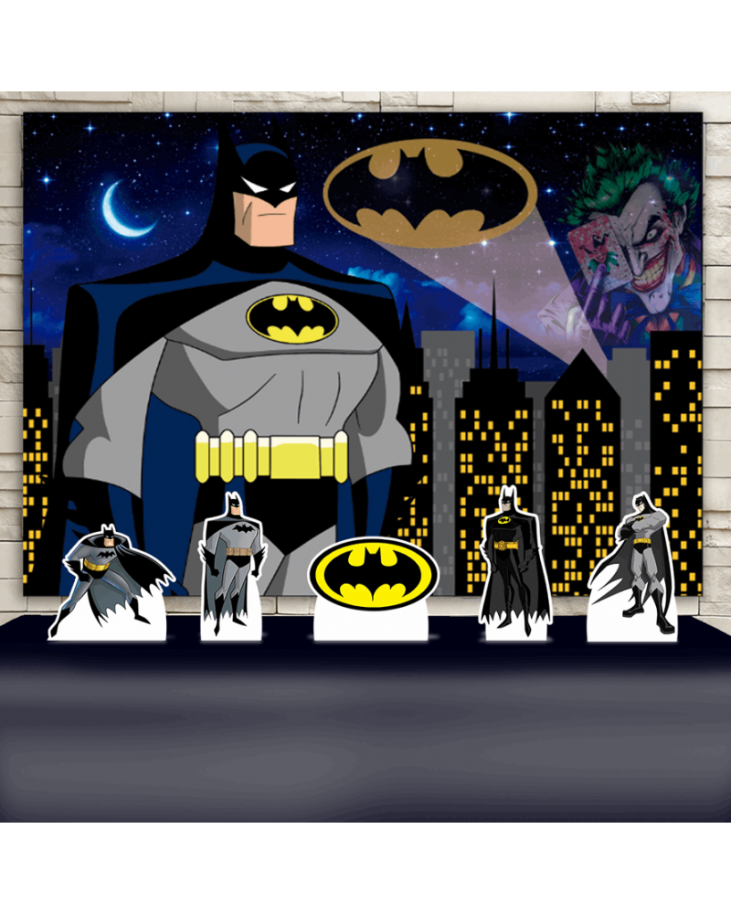 Kit Festa Batman (Prata)