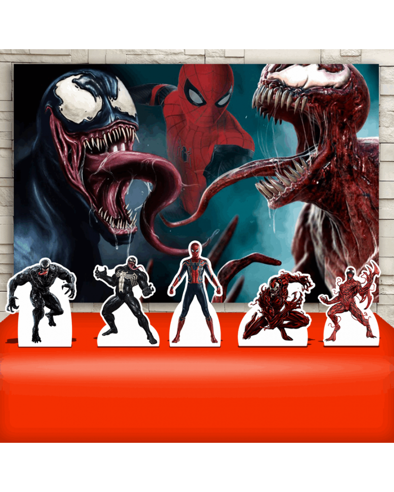 Kit Festa Venom vs. Carnificina (Prata)