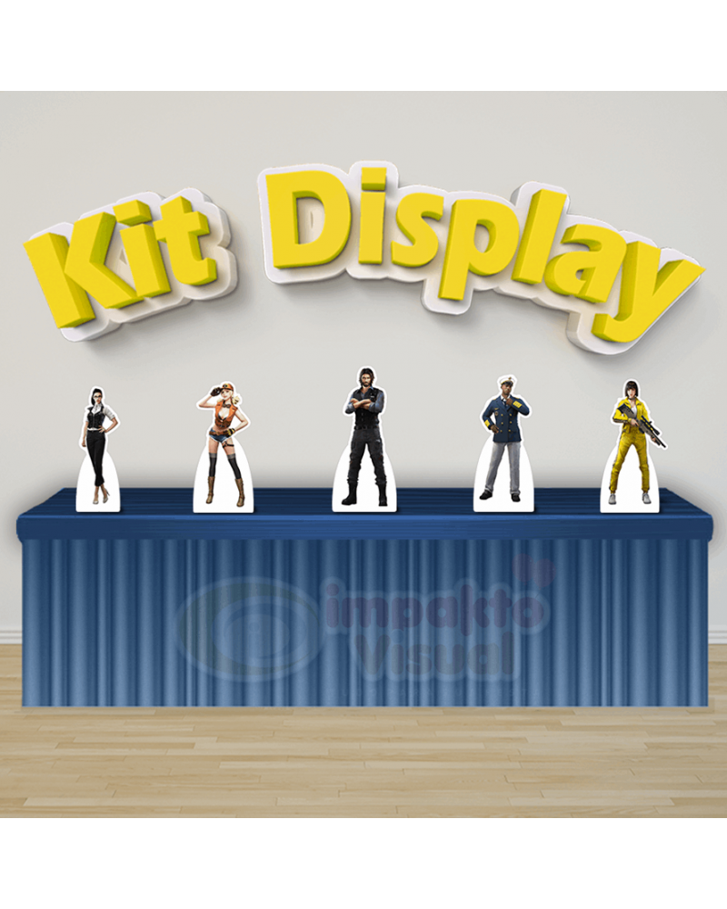 Kit Display Free Fire
