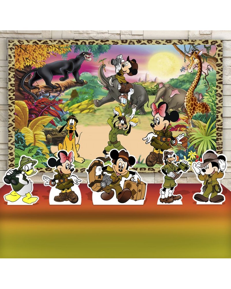 Kit Festa Mickey Safari (Prata)