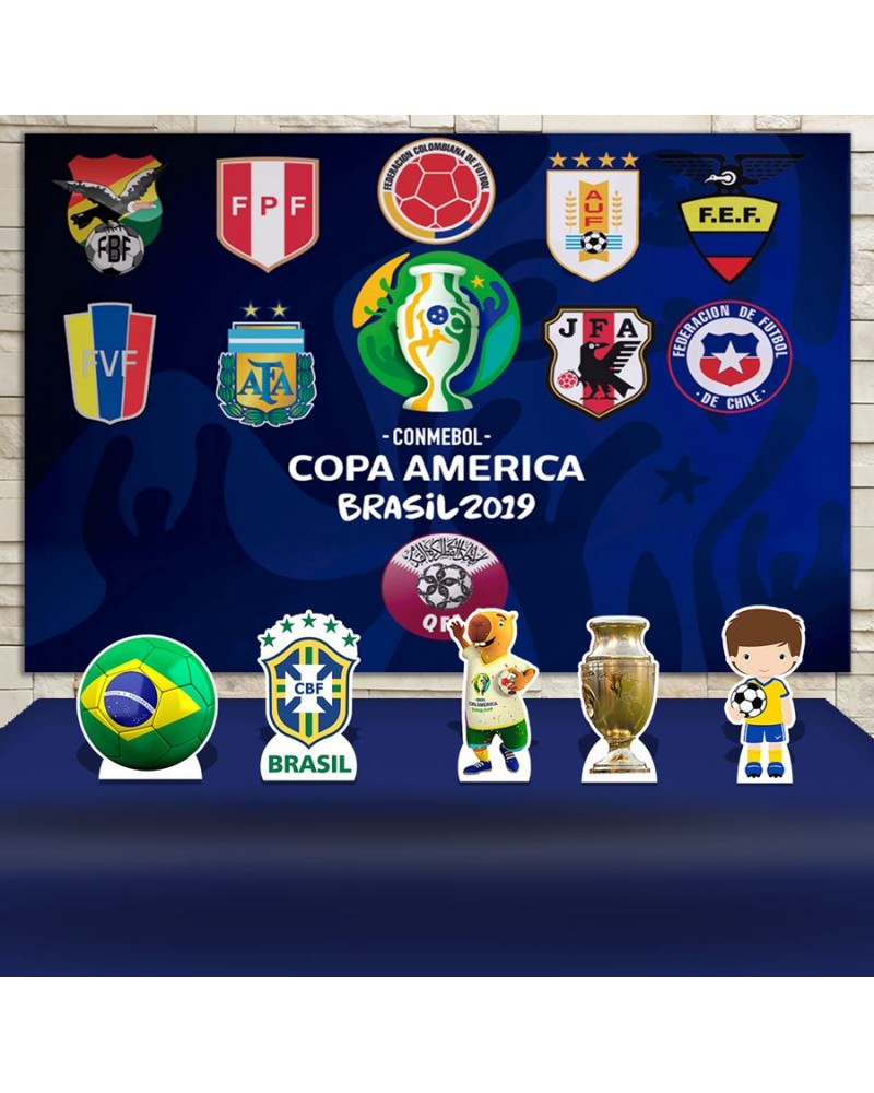 Kit Festa Copa América (Prata)